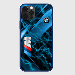 Чехол для iPhone 12 Pro Max BMW, цвет: 3D-тёмно-синий