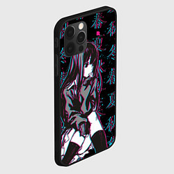 Чехол для iPhone 12 Pro Max Sad Anime Girl, цвет: 3D-черный — фото 2