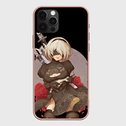 Чехол iPhone 12 Pro Max Nier: Automata 2B