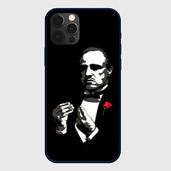 Чехол для iPhone 12 Pro Max Крёстный Отец The Godfather, цвет: 3D-черный