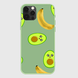 Чехол iPhone 12 Pro Max Банан и Авокадо