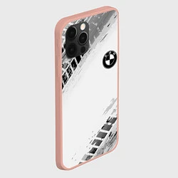 Чехол для iPhone 12 Pro Max BMW ПРОТЕКТОР ШИН, цвет: 3D-светло-розовый — фото 2