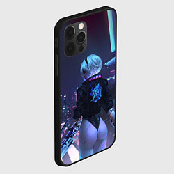 Чехол для iPhone 12 Pro Max Nier X Cyberpunk, цвет: 3D-черный — фото 2