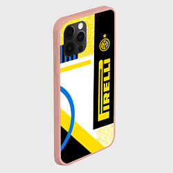 Чехол для iPhone 12 Pro Max ФК «Интер Милан» 202021, цвет: 3D-светло-розовый — фото 2
