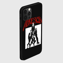 Чехол для iPhone 12 Pro Max Maneskin Rock Band, цвет: 3D-черный — фото 2