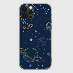 Чехол iPhone 12 Pro Max Космическая одиссея