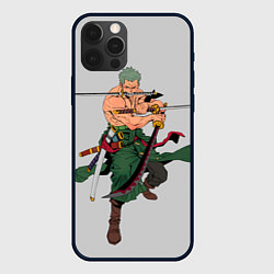 Чехол iPhone 12 Pro Max Арт Ророноа Зоро, One Piece