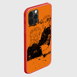 Чехол для iPhone 12 Pro Max Токийские мстители ораньжевый, цвет: 3D-красный — фото 2