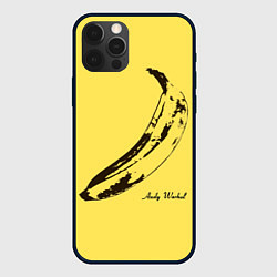 Чехол для iPhone 12 Pro Max Энди Уорхол - Банан, цвет: 3D-черный