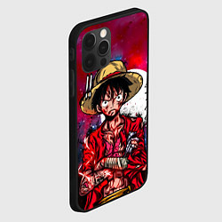 Чехол для iPhone 12 Pro Max Луффи One Piece Большой куш, цвет: 3D-черный — фото 2