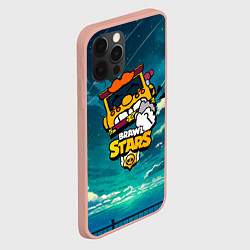 Чехол для iPhone 12 Pro Max Грифф Griff Brawl Stars, цвет: 3D-светло-розовый — фото 2