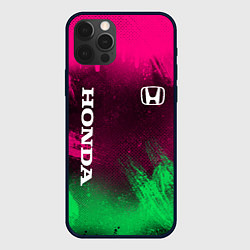 Чехол для iPhone 12 Pro Max NEON HONDA НЕОН ХОНДА, цвет: 3D-черный