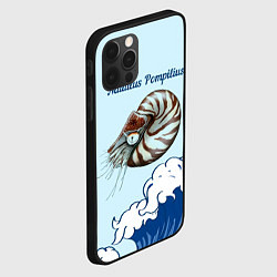 Чехол для iPhone 12 Pro Max Nautilus Pompilius океан, цвет: 3D-черный — фото 2