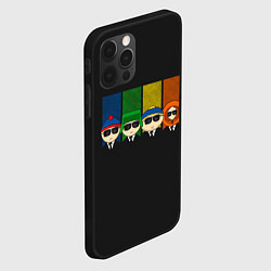 Чехол для iPhone 12 Pro Max South park FBI, цвет: 3D-черный — фото 2
