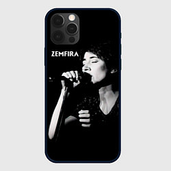 Чехол для iPhone 12 Pro Max Zемфира концерт, цвет: 3D-черный