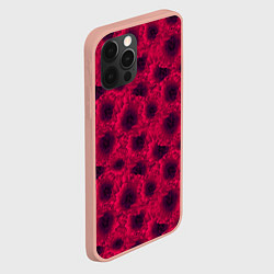 Чехол для iPhone 12 Pro Max Красные маки, цвет: 3D-светло-розовый — фото 2
