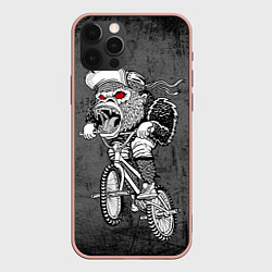 Чехол для iPhone 12 Pro Max Junk Ride, цвет: 3D-светло-розовый