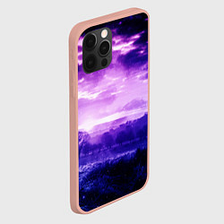 Чехол для iPhone 12 Pro Max ФИОЛЕТОВЫЙ РАЙ, цвет: 3D-светло-розовый — фото 2