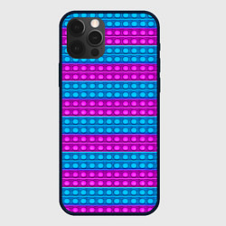 Чехол iPhone 12 Pro Max АНТИСТРЕСС POP it ПОП-ИТ