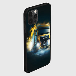 Чехол для iPhone 12 Pro Max Man Leon, цвет: 3D-черный — фото 2
