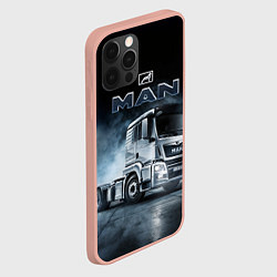 Чехол для iPhone 12 Pro Max Man фура, цвет: 3D-светло-розовый — фото 2