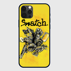 Чехол для iPhone 12 Pro Max Snatch: Art, цвет: 3D-черный