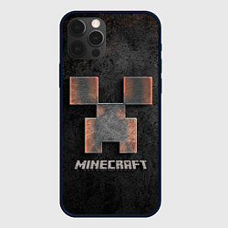 Чехол iPhone 12 Pro Max MINECRAFT TEXTURE IRON