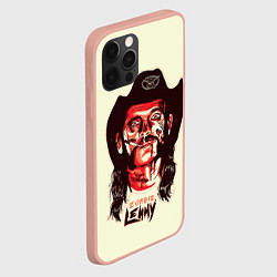 Чехол для iPhone 12 Pro Max Zombie Lemmy, цвет: 3D-светло-розовый — фото 2