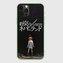 Чехол для iPhone 12 Pro Max Emma The Promised Neverland Z, цвет: 3D-салатовый