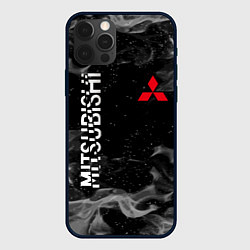 Чехол для iPhone 12 Pro Max MITSUBISHI ОГОНЬ, цвет: 3D-черный
