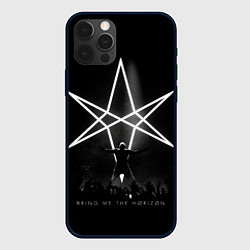 Чехол для iPhone 12 Pro Max Bring Me the Horizon концерт, цвет: 3D-черный