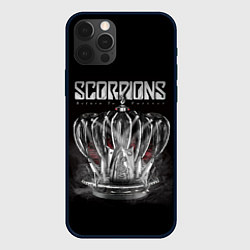 Чехол для iPhone 12 Pro Max SCORPIONS, цвет: 3D-черный
