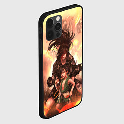 Чехол для iPhone 12 Pro Max Хяккимару Такебо Дороро Z, цвет: 3D-черный — фото 2