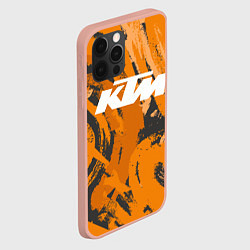 Чехол для iPhone 12 Pro Max KTM КТМ Z, цвет: 3D-светло-розовый — фото 2