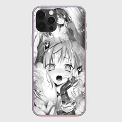 Чехол для iPhone 12 Pro Max Full Dive RPG Manga, цвет: 3D-серый
