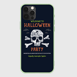 Чехол для iPhone 12 Pro Max Halloween Party, цвет: 3D-салатовый
