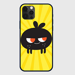 Чехол для iPhone 12 Pro Max Toca Boca Yellow, цвет: 3D-черный
