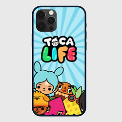 Чехол для iPhone 12 Pro Max Toca Life World, цвет: 3D-черный