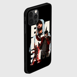 Чехол для iPhone 12 Pro Max Marshall Mathers, цвет: 3D-черный — фото 2