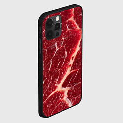 Чехол для iPhone 12 Pro Max Мясо на Хэллоуин, цвет: 3D-черный — фото 2