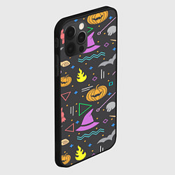 Чехол для iPhone 12 Pro Max Уютный Halloween, цвет: 3D-черный — фото 2