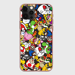 Чехол iPhone 12 Pro Max Mario ALLSTARS