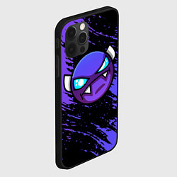 Чехол для iPhone 12 Pro Max Geometry Dash, цвет: 3D-черный — фото 2