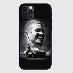 Чехол для iPhone 12 Pro Max Paul Walker, цвет: 3D-черный