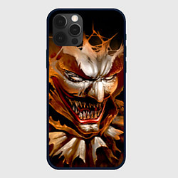 Чехол iPhone 12 Pro Max Улыбка смерти в Хэллоуин