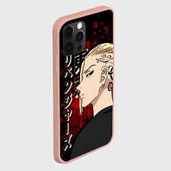 Чехол для iPhone 12 Pro Max Токийские мстители: Дракен, цвет: 3D-светло-розовый — фото 2