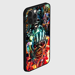 Чехол для iPhone 12 Pro Max Iron Maiden allover, цвет: 3D-черный — фото 2