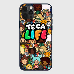 Чехол для iPhone 12 Pro Max Toca Life: Persons, цвет: 3D-черный