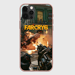 Чехол для iPhone 12 Pro Max Far Cry 6 gameplay art, цвет: 3D-светло-розовый