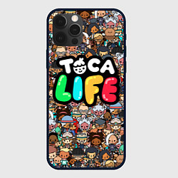 Чехол для iPhone 12 Pro Max Toca Life, цвет: 3D-черный